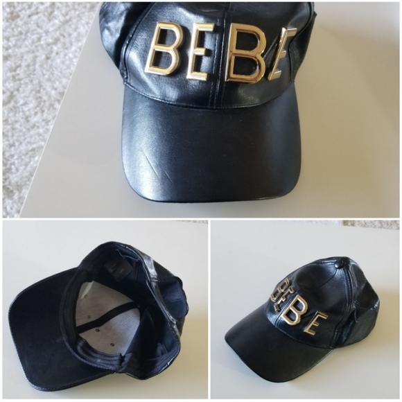 BEBE Black Logo Hat - Picture 2 of 4